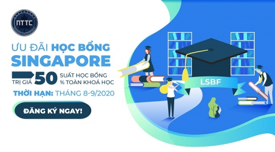 [Chỉ Trong Tháng 8, Tháng 9] Học Bổng 50% Khóa Học Singapore Cùng LSBF